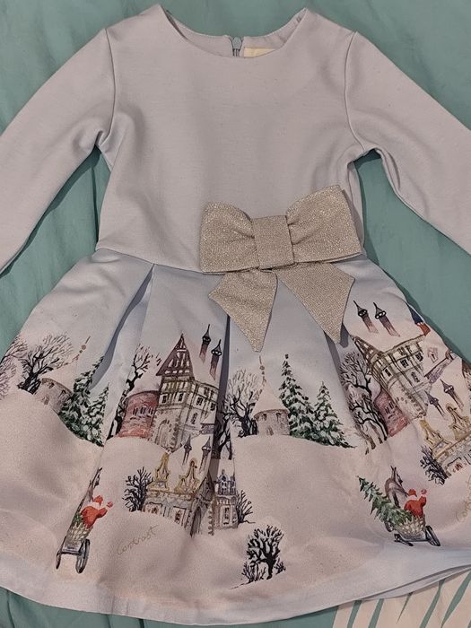 Елегантна детска рокля 2-3 год.