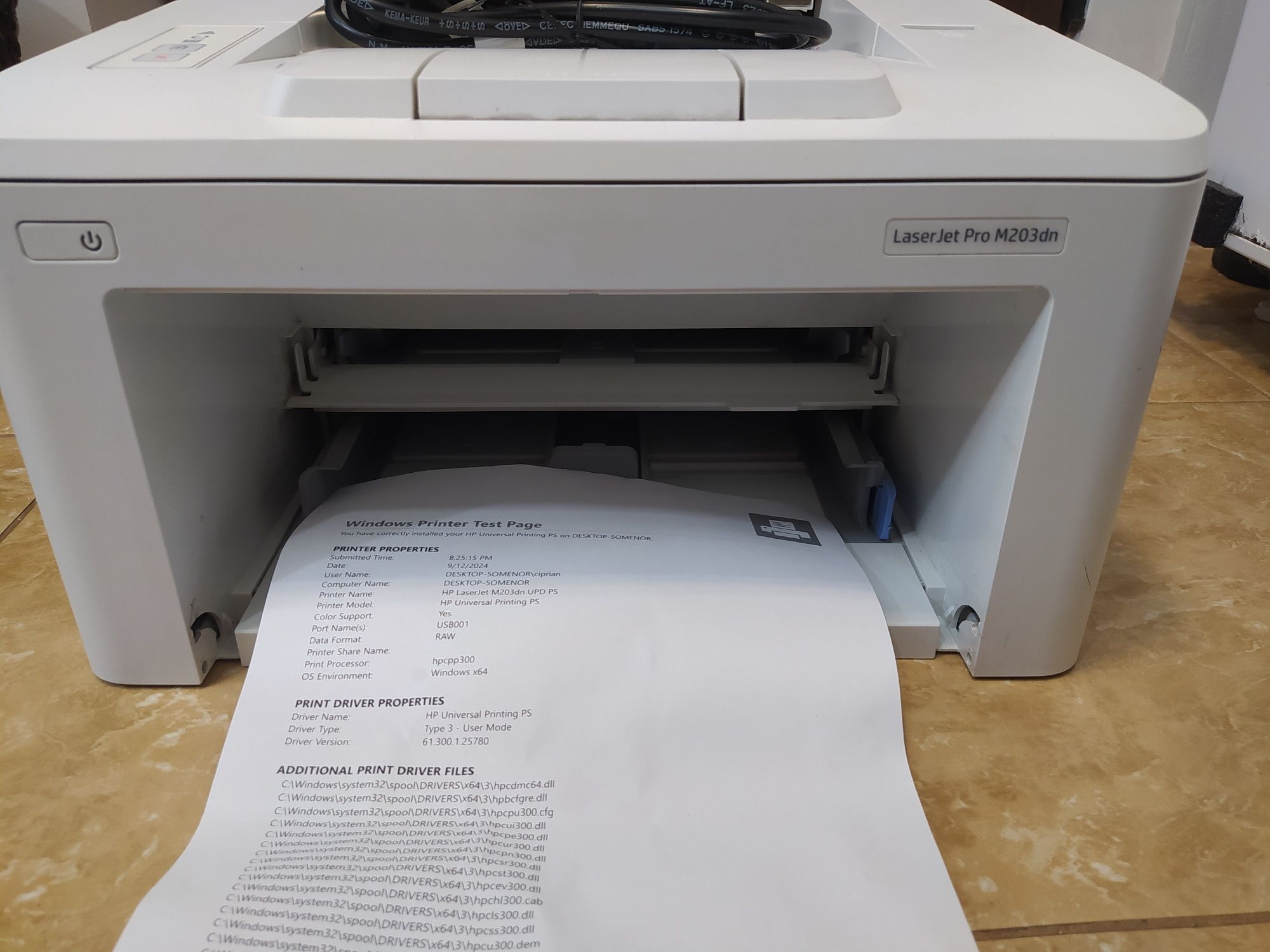 HP Laserjet Pro M203DN