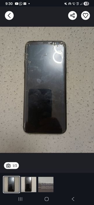 Samsung S8 plus cu displayul spart. Placa este buna

#9