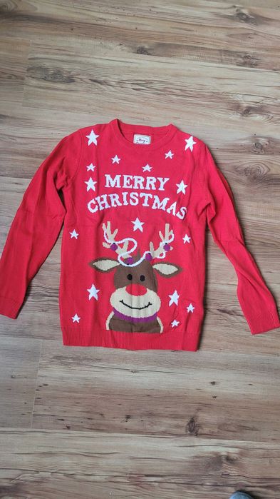 Детски коледен пуловер