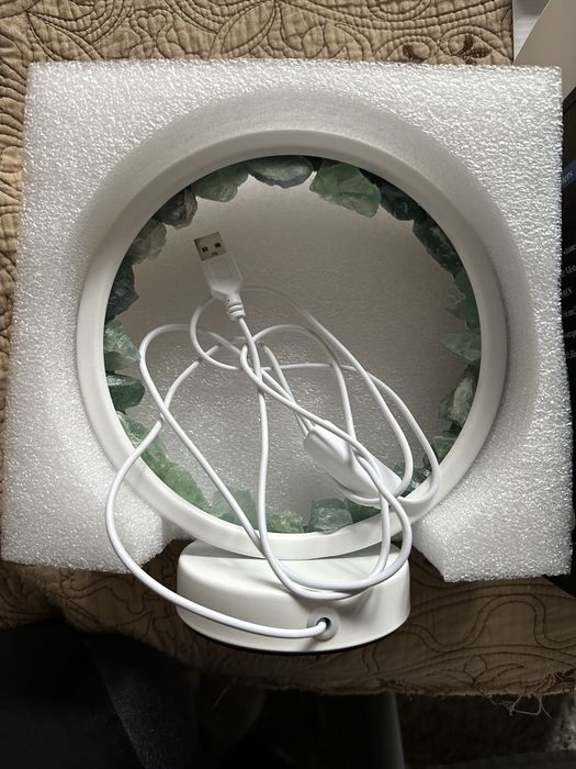 Lampa ambientala cu cristale