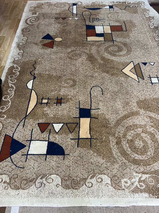 Ковер 2 на 3 м, светло коричневый