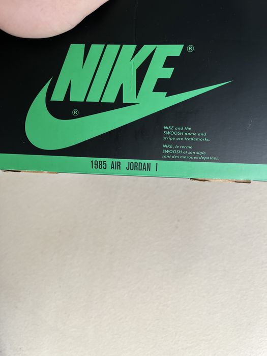 Jordan 1 high Lucky green
