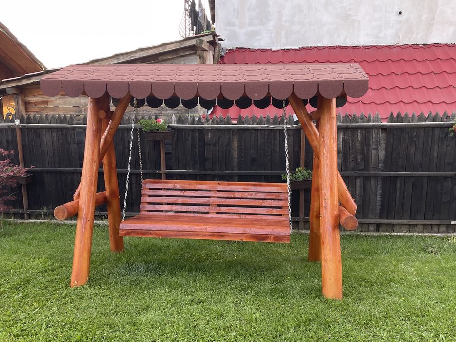 Leagan din lemn masiv