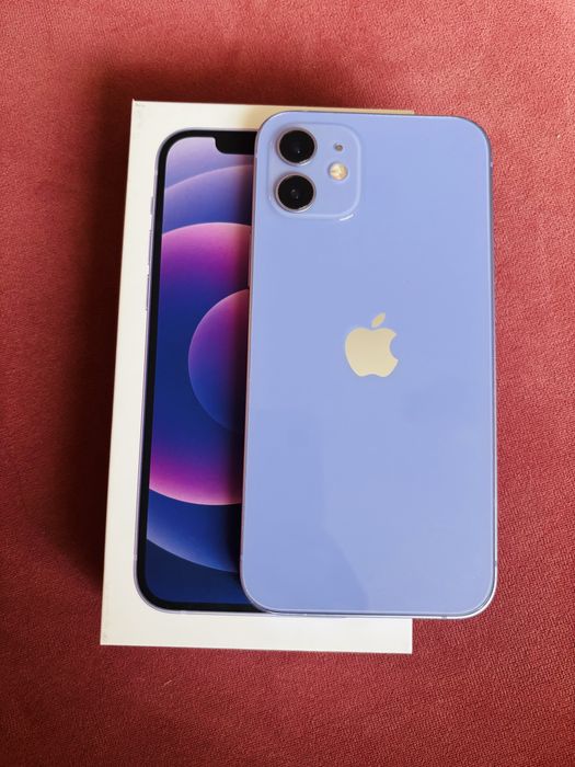 Iphone 12, Purple, 128 GB, utilizat