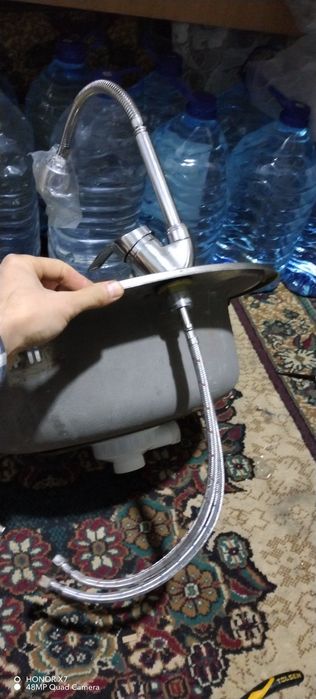 Мойка нержавейка смесители сифони комплект