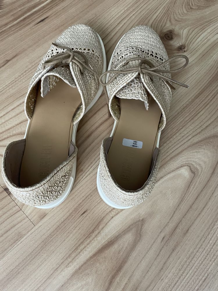 CAMPER Raffia Natural/Нови летни дамски обувки 40