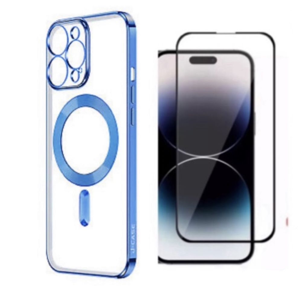 Iphone 13/14/15/PRO/PRO MAX Husa Tpu Camera Protect + Folie Sticla
