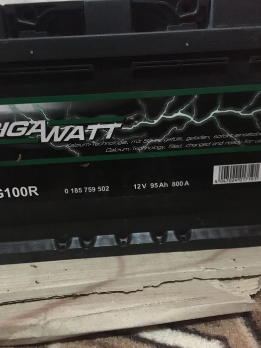 Акомулатор giga watt 95ah