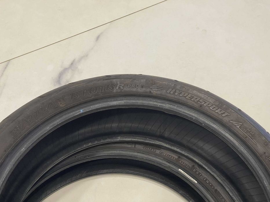 Комплект гуми за мотор Bridgestone Battlax BT016 R Pro 180/55 + 120/70