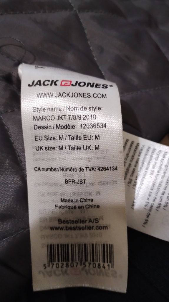 Продавам мъжко яке jack jones