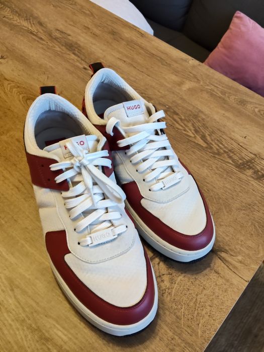HUGO спортни обувки от текстил и еко кожа