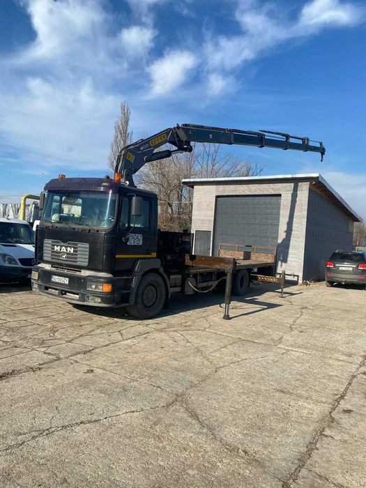Camion MAN 19.364 FL/2000 cu macara EFFER 335