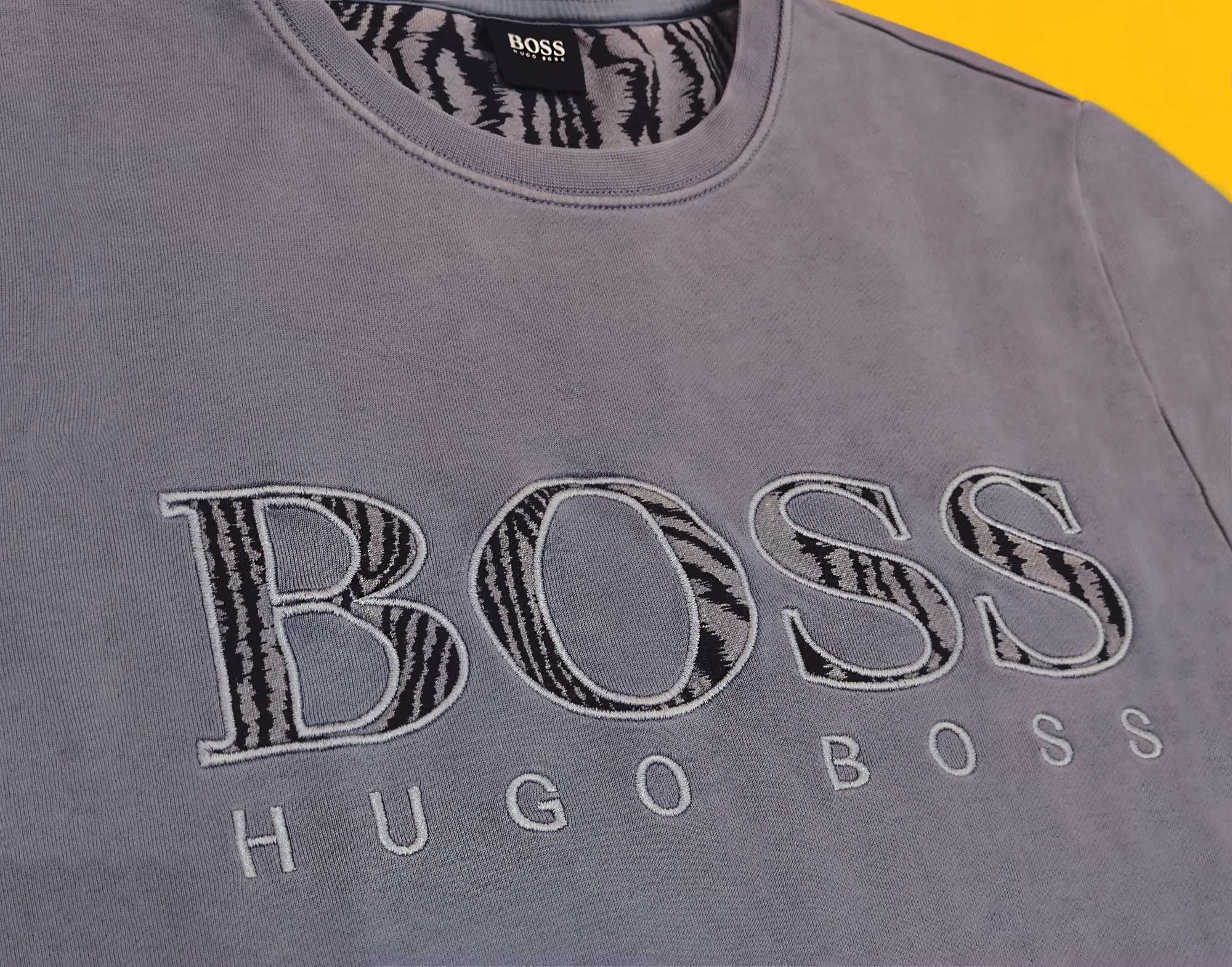 Bluza grosuta Hugo Boss - barbateasca