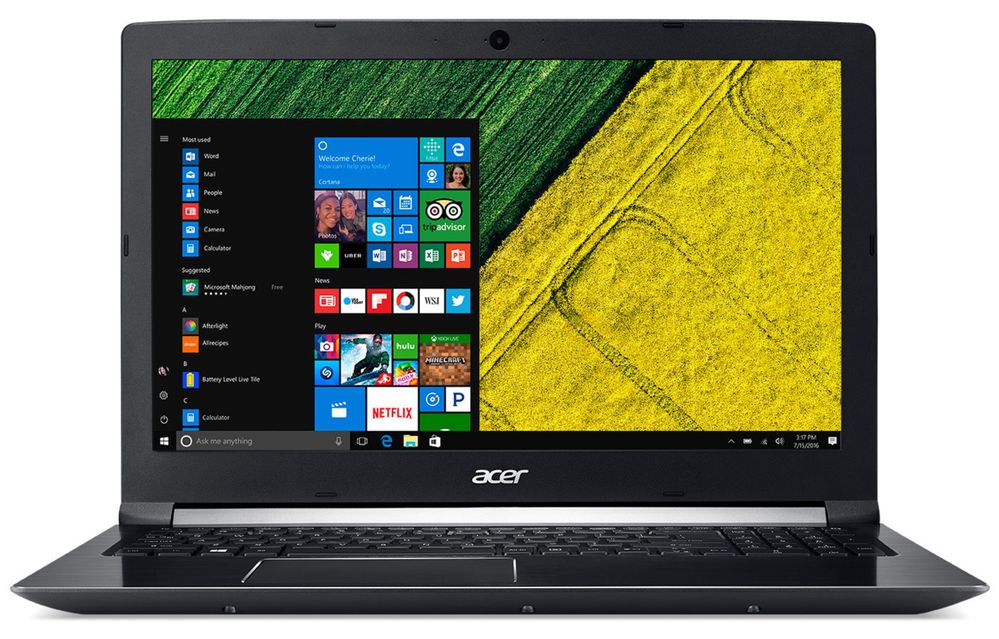 Игровой Ноутбук Acer Aspire 7 FHD 1920x1080, Intel Core i5, 16 Гб