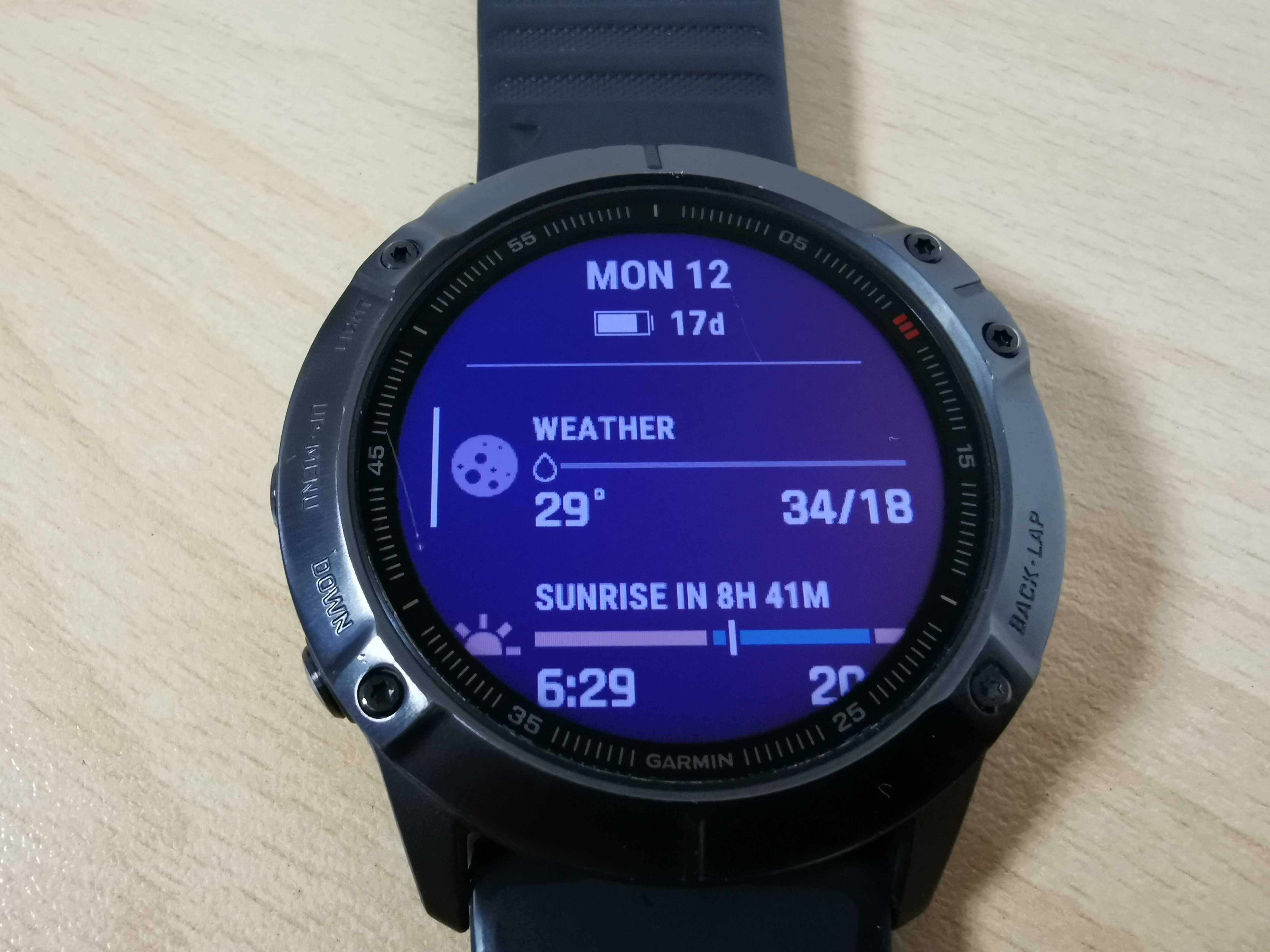 Garmin Fenix 6X Pro smartwatch