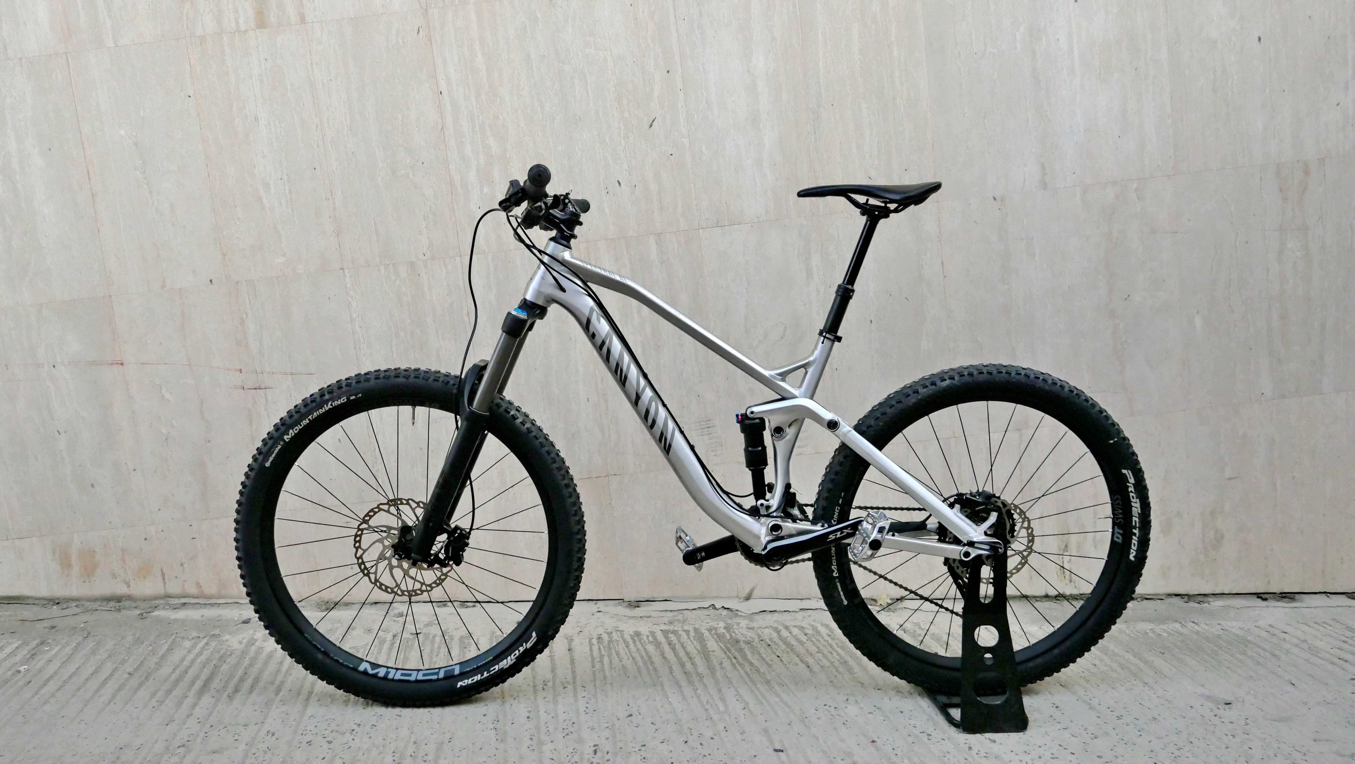 Canyon Spectral, 27.5 M, FOX 140 ход, 2х11, Deore XT, SLX