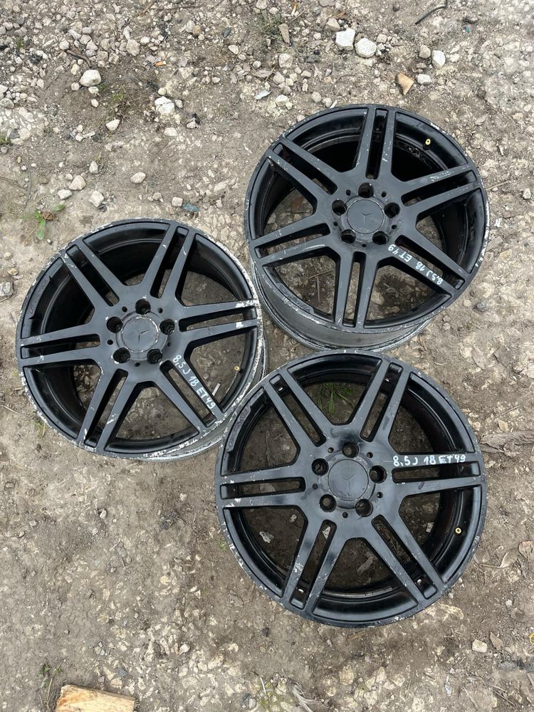 1брой джанти за Mercedes benz 18'' 8.5j et 49 5x112 джанта w207 широка