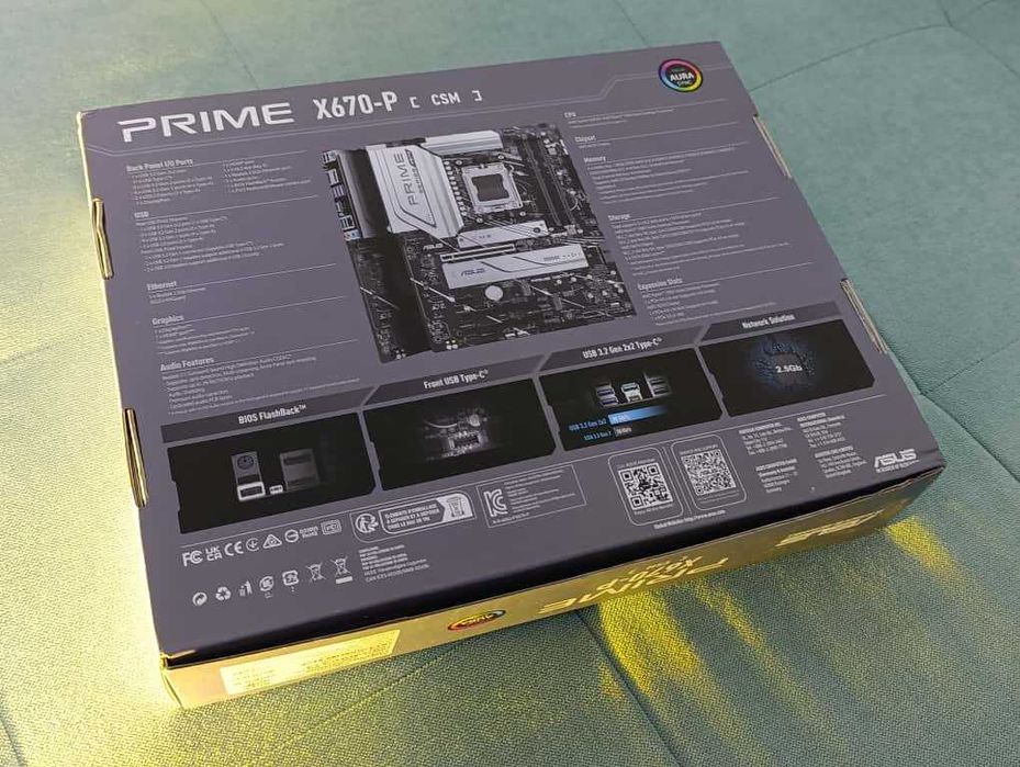 ASUS PRIME X670-P CSM  / Garantie Kit