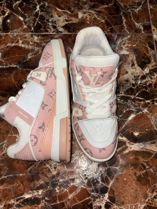 Louis Vuitton pink custom
