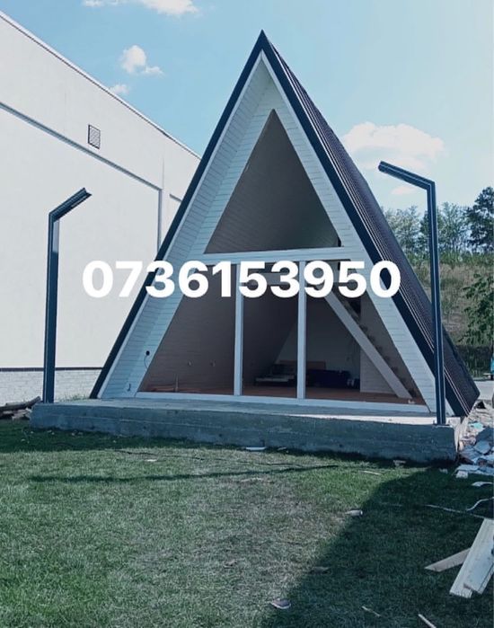 Case tip A frame la gata