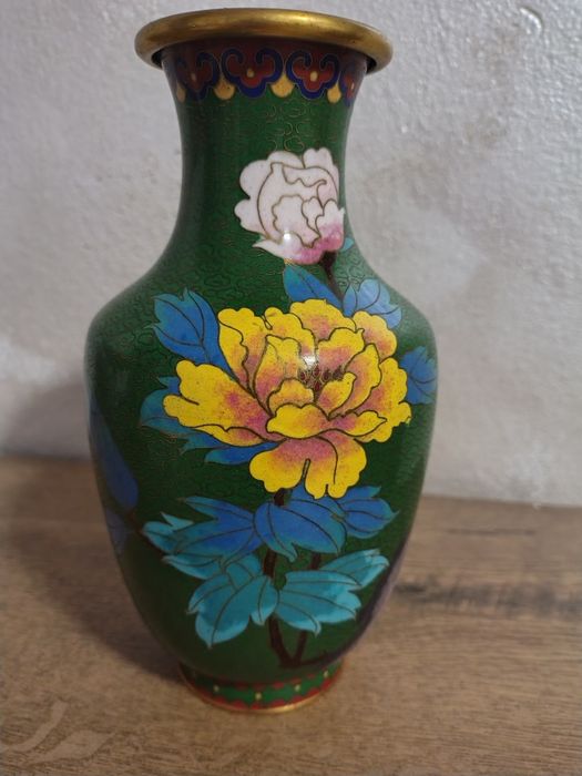 Piesă Spectaculoasă Tehnica Cloisonne Decorațiuni
