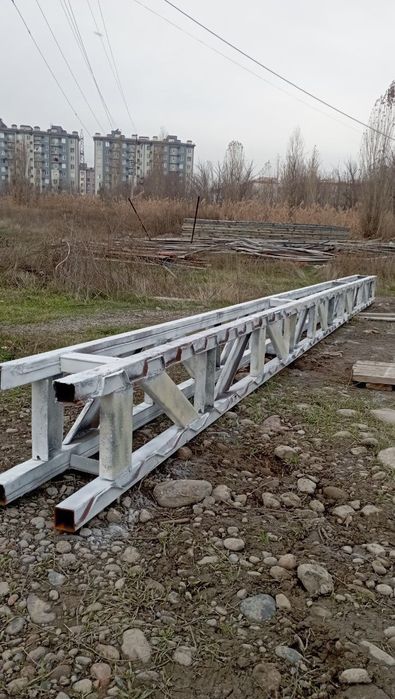 Навес том йопамиз Узбекистан буйлаб. Кантинер профил материялидан