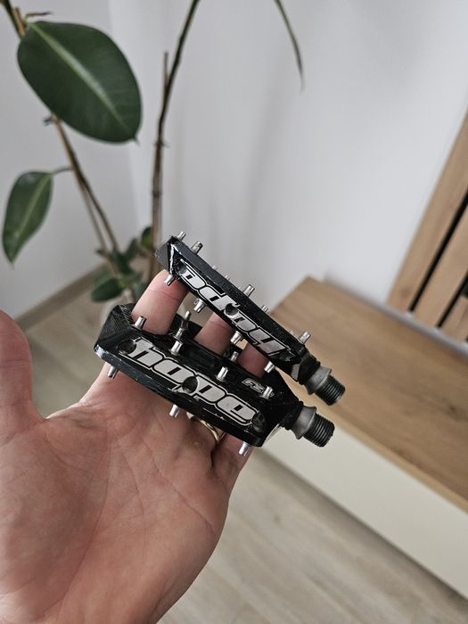 Pedale HOPE F20 rulmenti negre pentru MTB Enduro DH Trail
