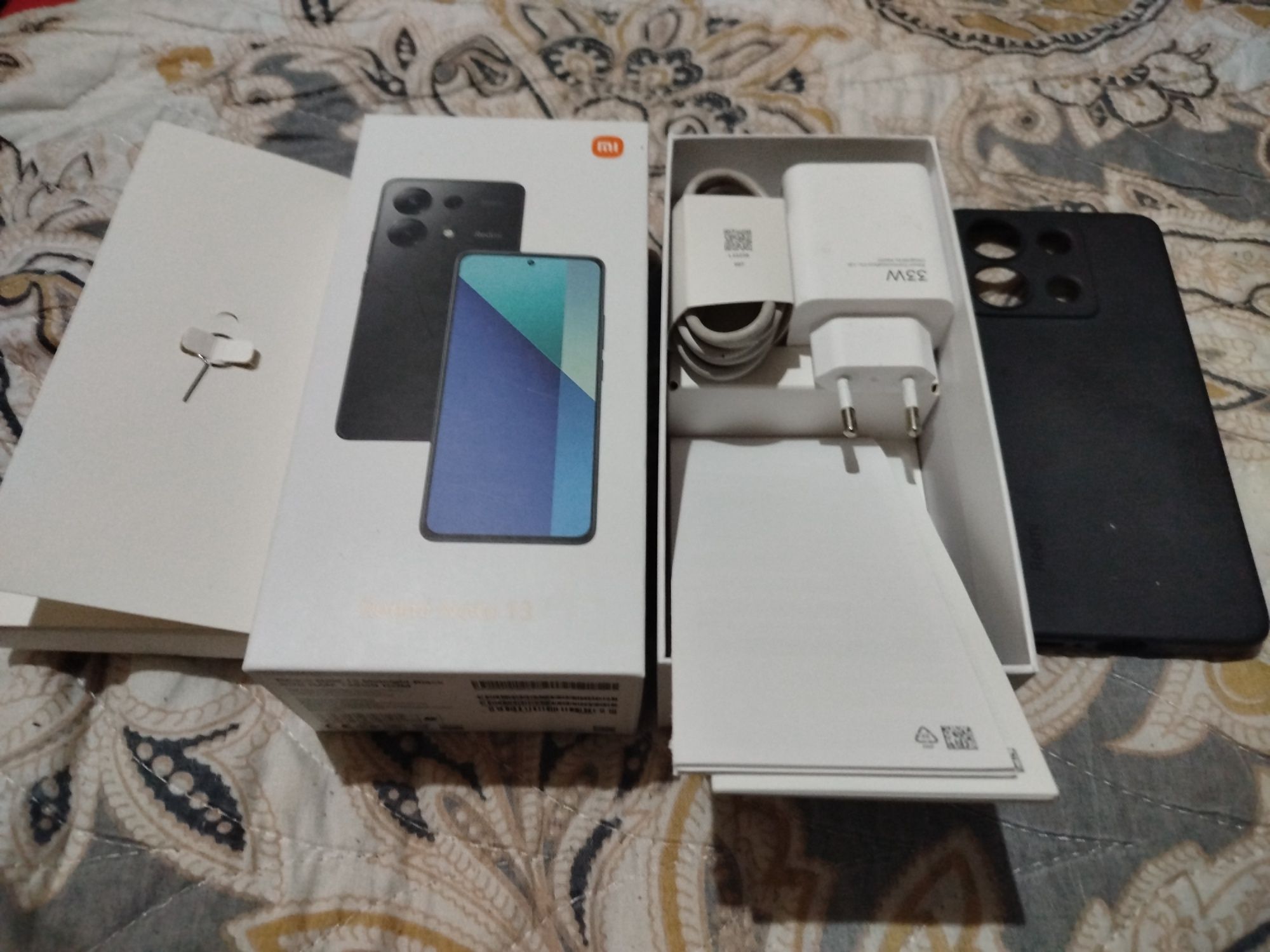 R Продаётся Redmi Note 13 Black 6GB RAM 128 GB ROM