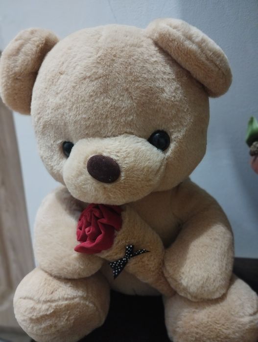 Мишка б/у новая мягкая игрушка