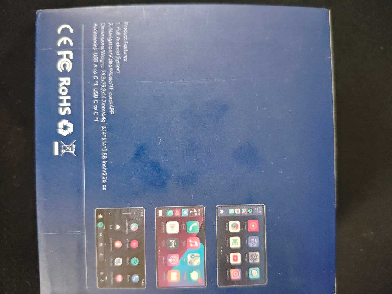 Беспроводной мультимедийный центр CarPlay 8/128 GB