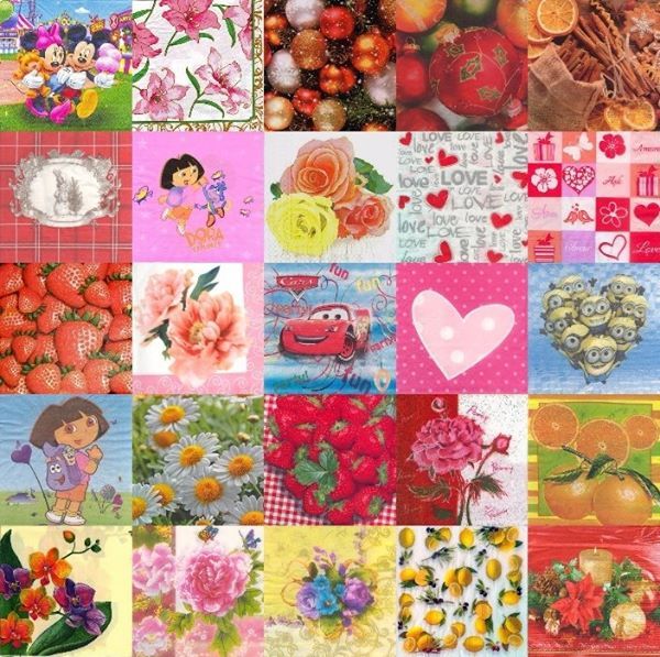 БАРТЕР-Колекция от над 9200 салфетки