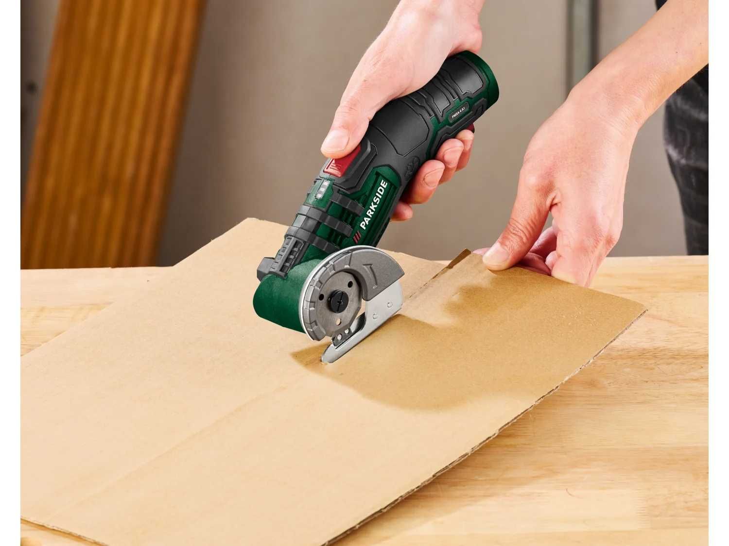 Parkside акумулаторна ротационна ножица,PMSA 4 A1,4V