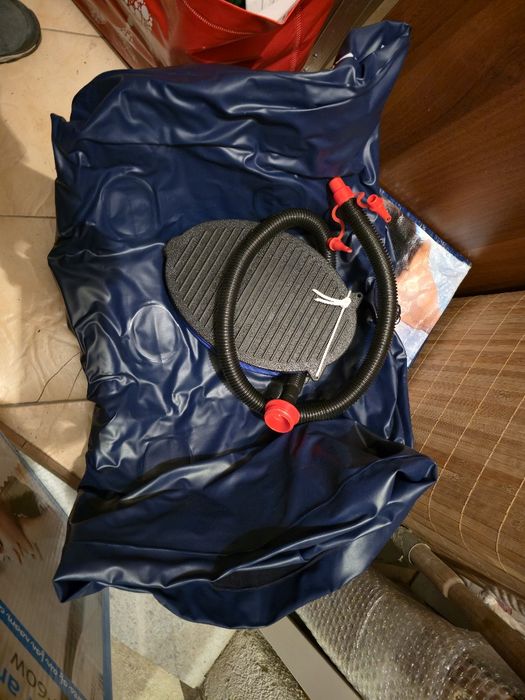 Надуваем единичен дюшек Eurohike + помпа