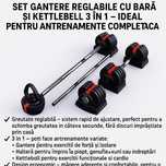 Set gantere 3 in 1