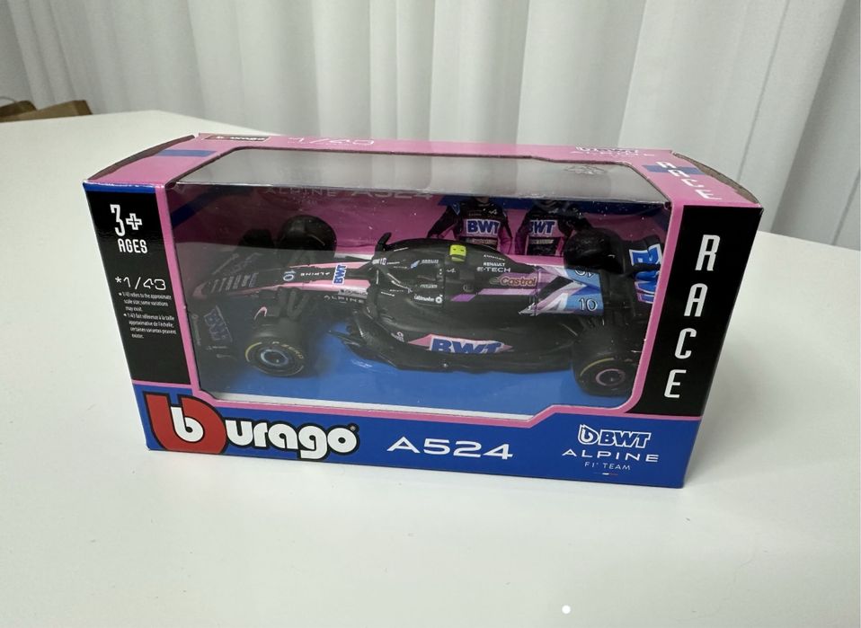 Macheta F1 Bburago Alpine A524 2024
