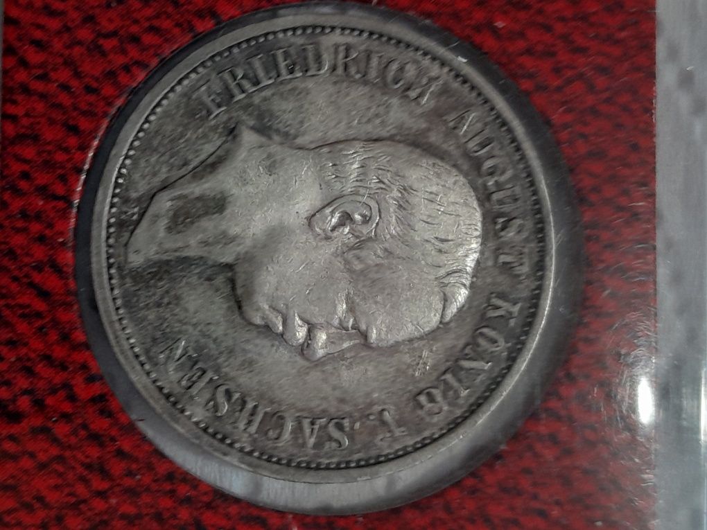 3 марки 1910Г. Е. Исключителна рядка сребърна монета