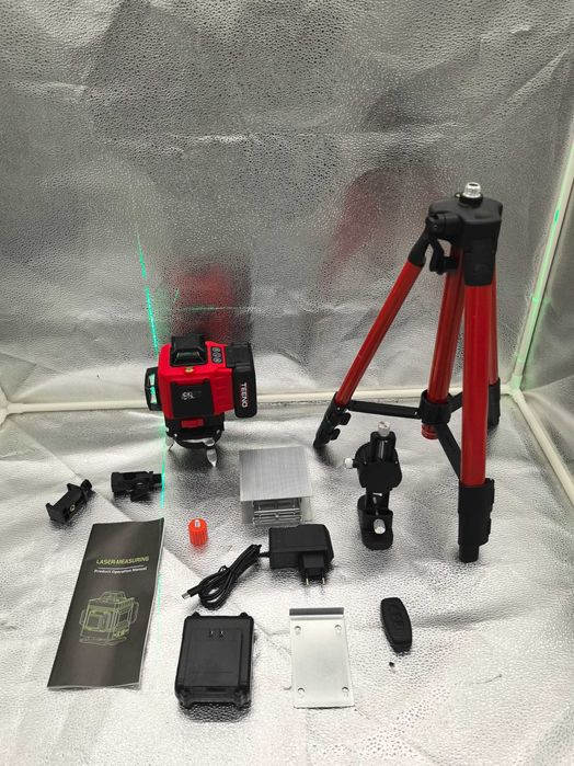 Nivel laser 4D, 16 linii, 360° – precizie si autonomie