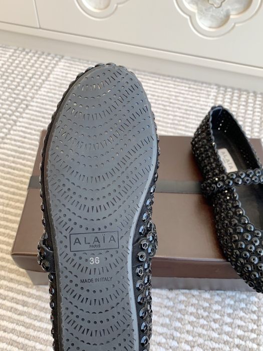 Balerini Alaia full negru marimi 35-40, tip Premium