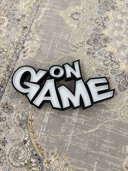 Новая вывеска 3d