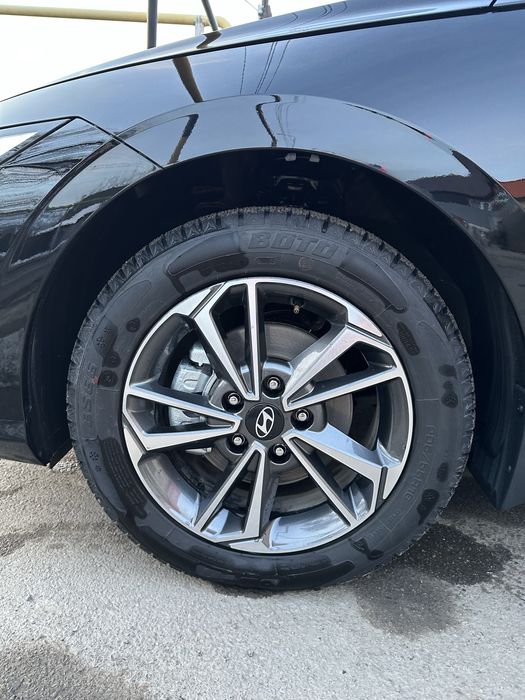 Диски R16 с зимней резиной, kia cerato, hyundai elantra, киа церато