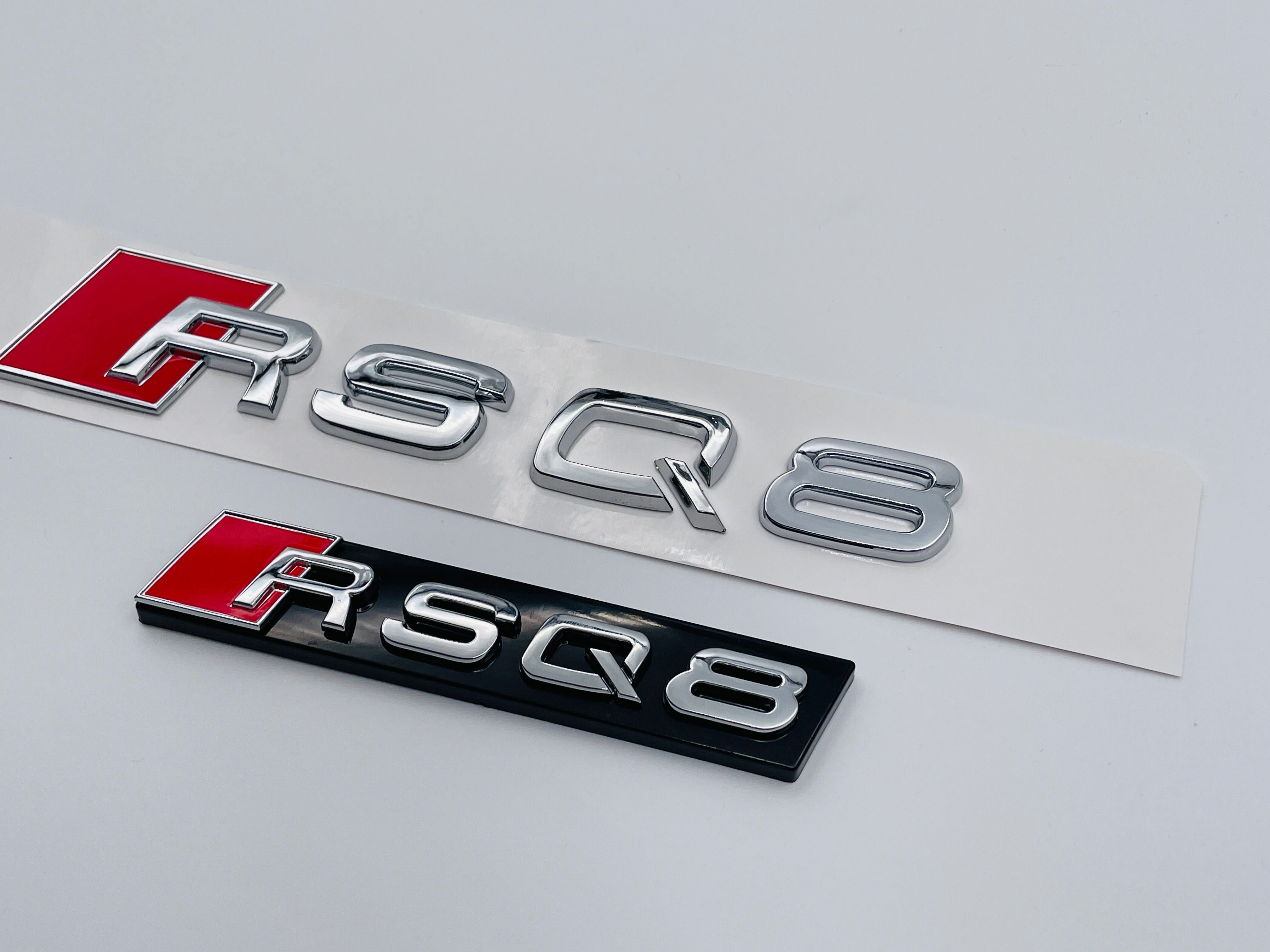 Set Embleme Audi RSQ8 crom