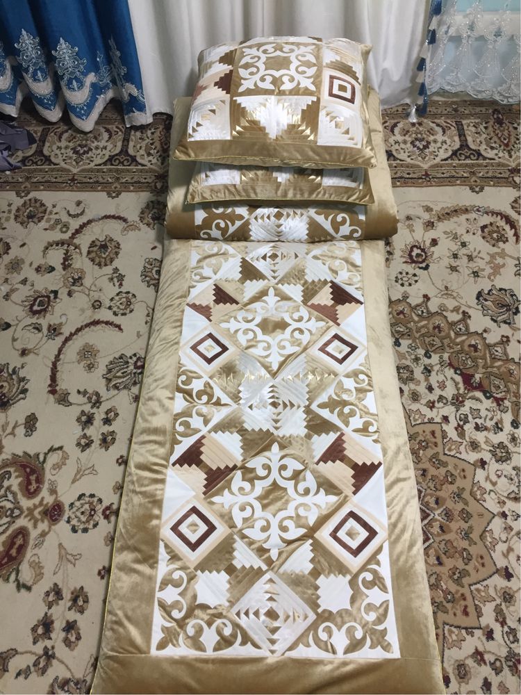 Қыз жасауы құрақ көрпе Реставрация көрпе
