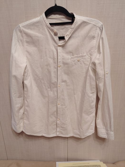 Camasa Alba Zara băieți marimea 164