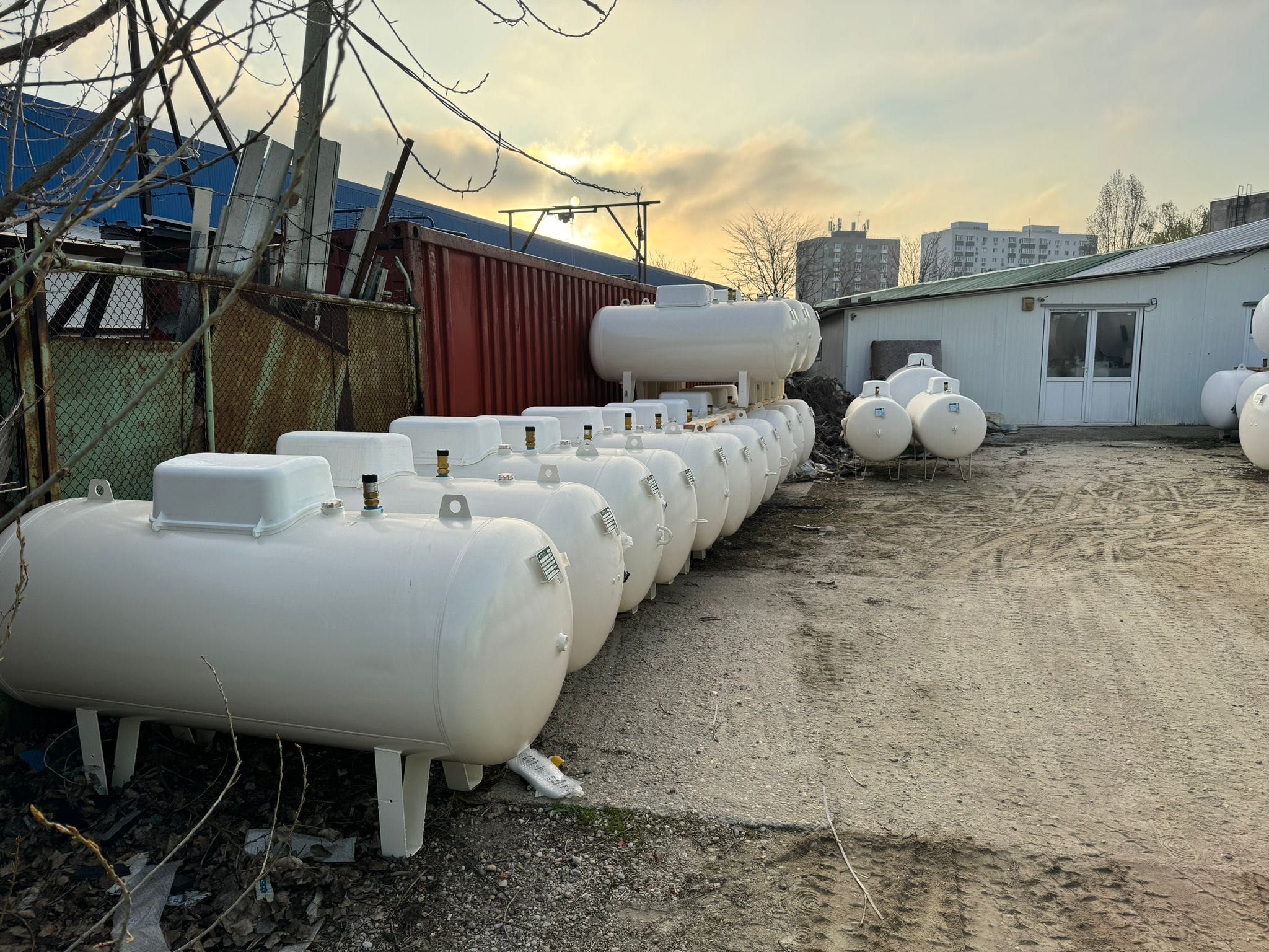 Rezervor gpl 1750 l-butelie propan, bazin gaz, recipient gpl,container