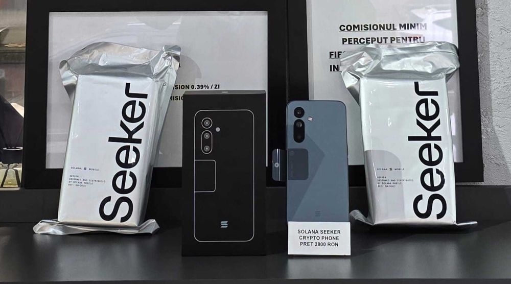 Solana Seeker Crypto Friendly Phone / Nou / Sigilat * Krom Amanet *