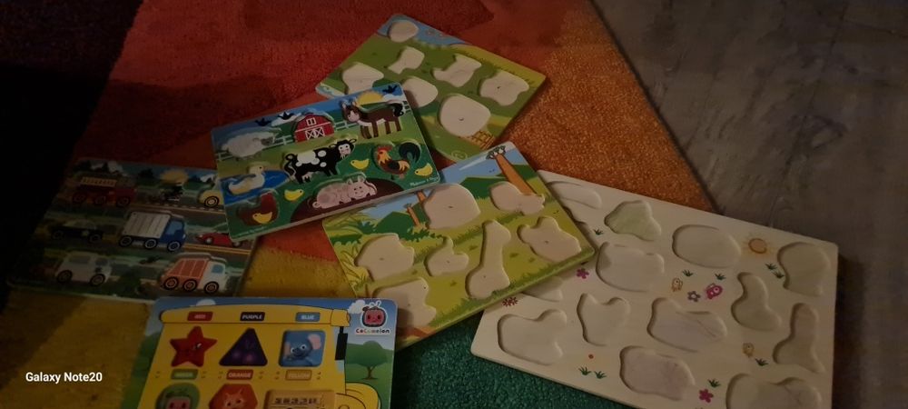 Set puzzle copii 1-3 ani