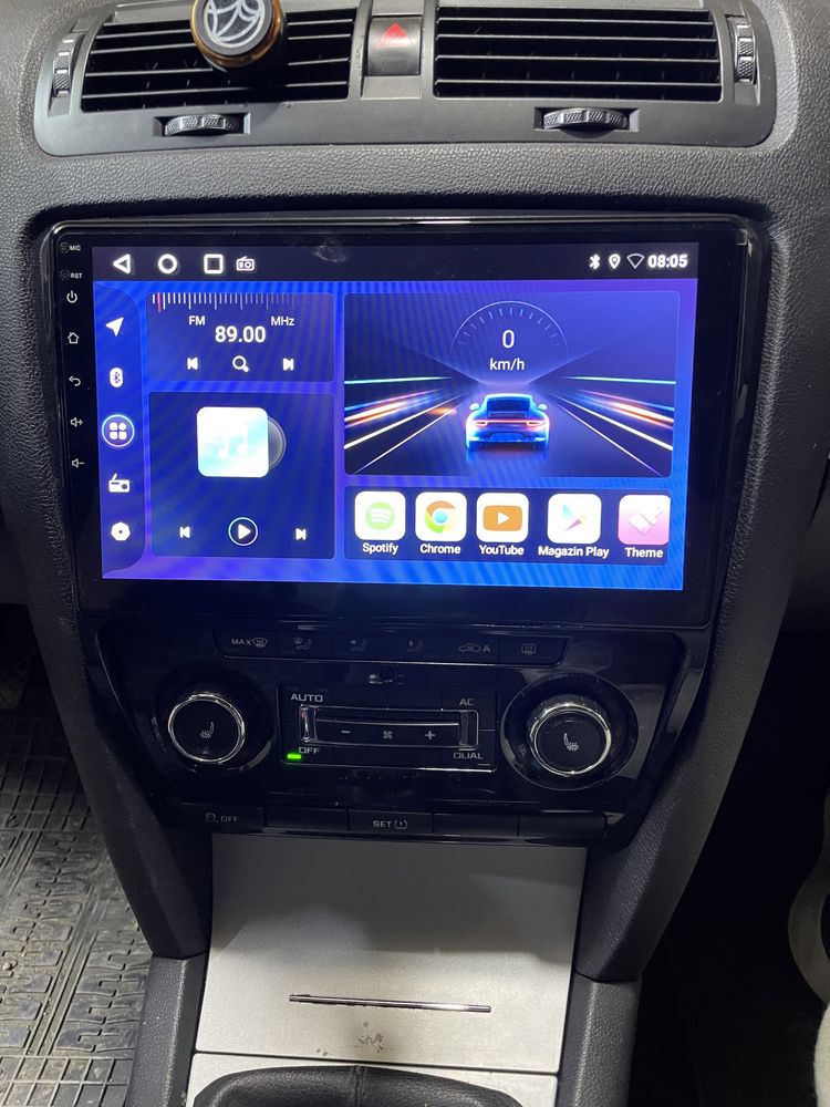 Navigatie Android SKODA OCTAVIA 2 Dedicata
