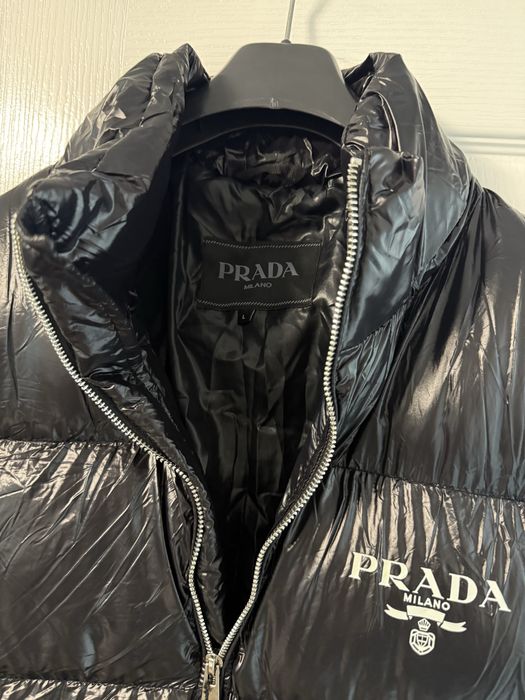 Мъжко яке Prada черно
