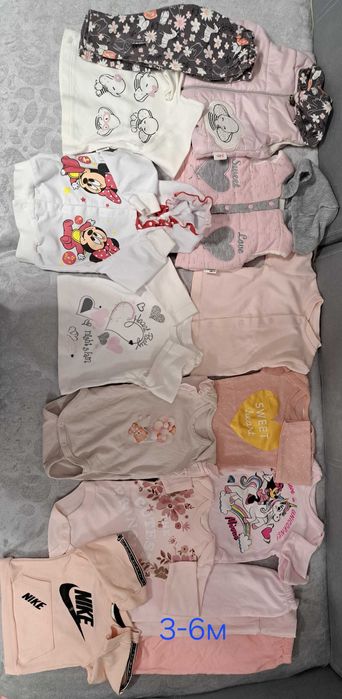 Детски дрехи за момиче размер 3-6м